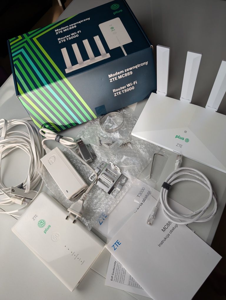 ZTE MC889 5G LTE ODU + Router WiFi - ZTE T3000 IDU WIFI 6 | Internet