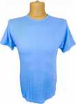 Klasyczna koszulka t-shirt niebieski l