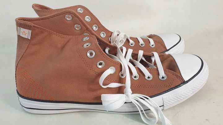 Converse Trampki Ctas Hi A00418C Brązowy 51,5