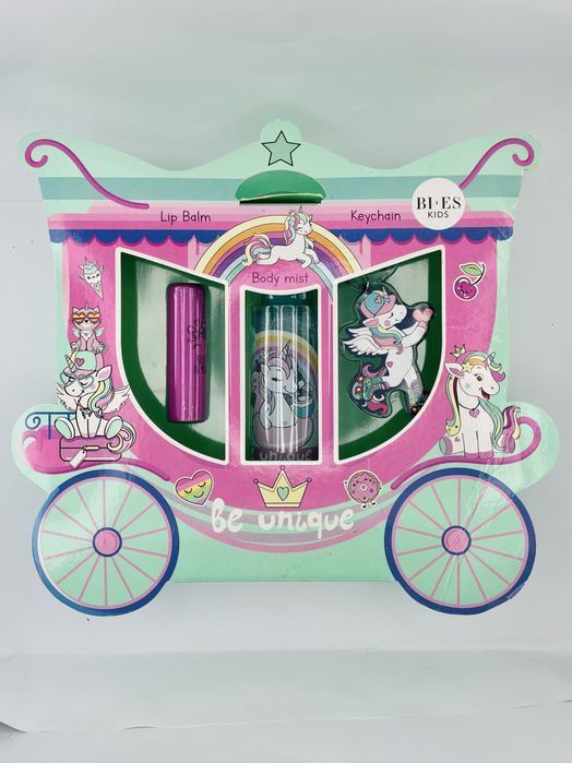 Zestaw Kosmetyków Dla Dzieci Bi-Es Jednorożec Unicorn Turkus