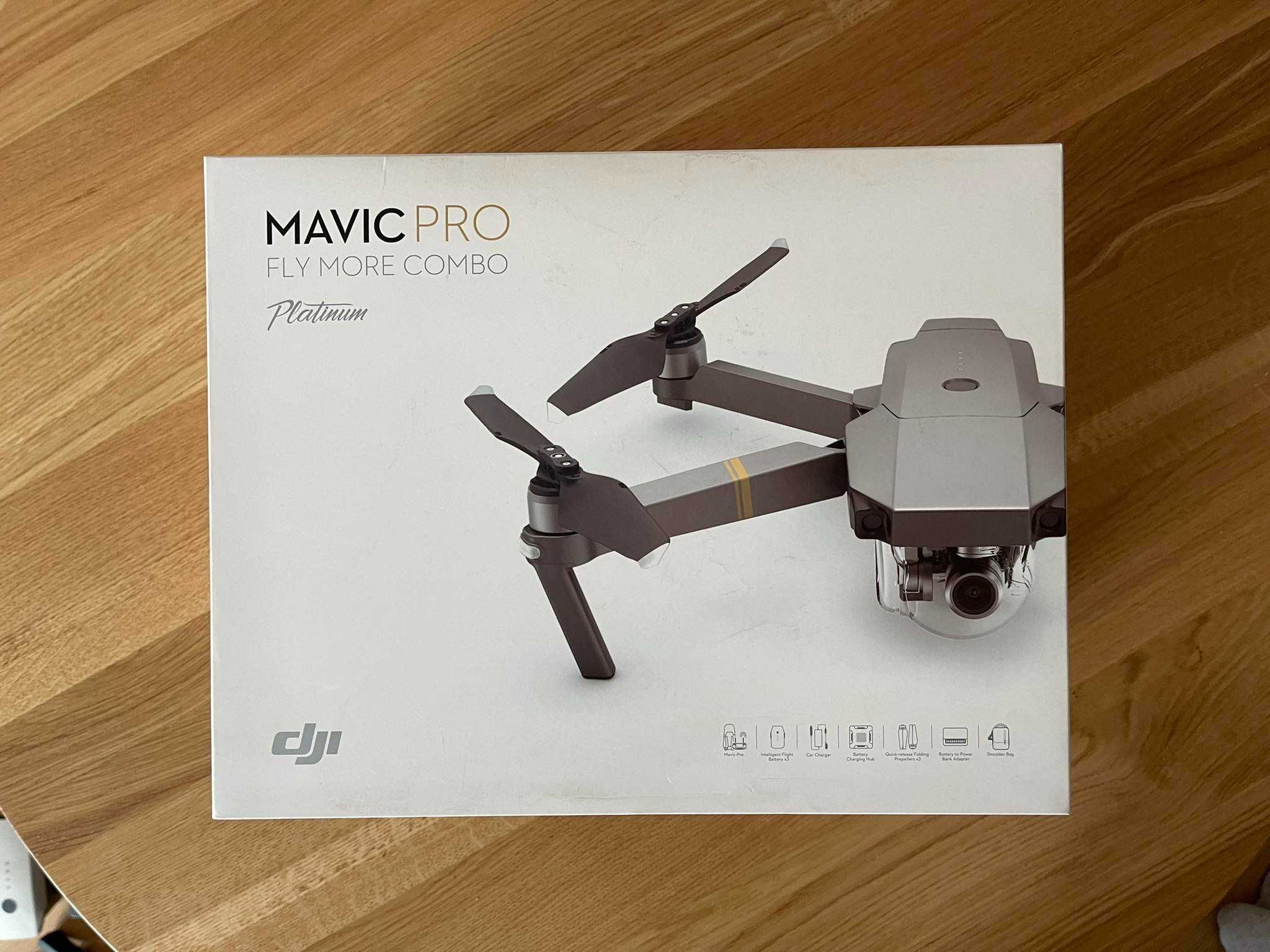 Dron DJI Mavic Pro Combo Platinum [używany]