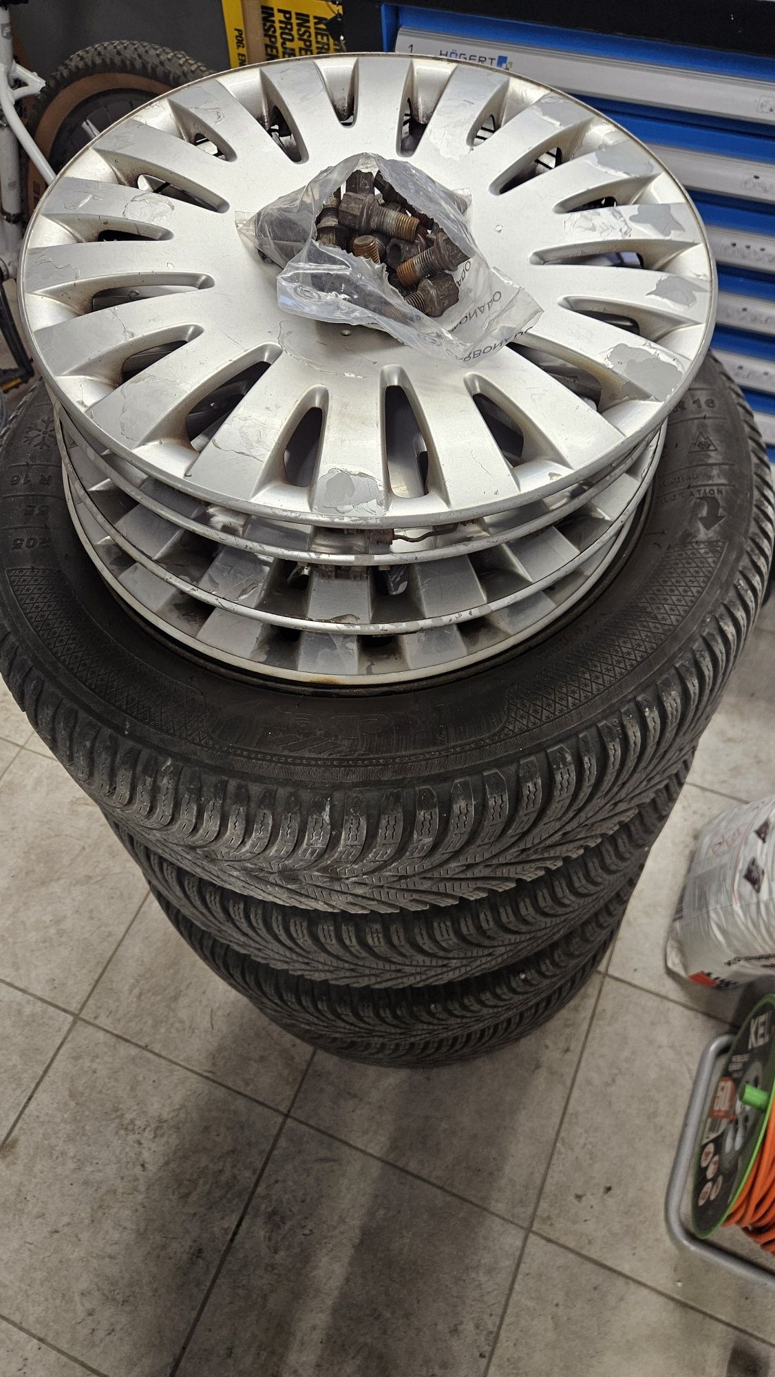 Koła OEM VW 205/55/R16 5x112 golf 7 kleber krisalp hp3 2019r