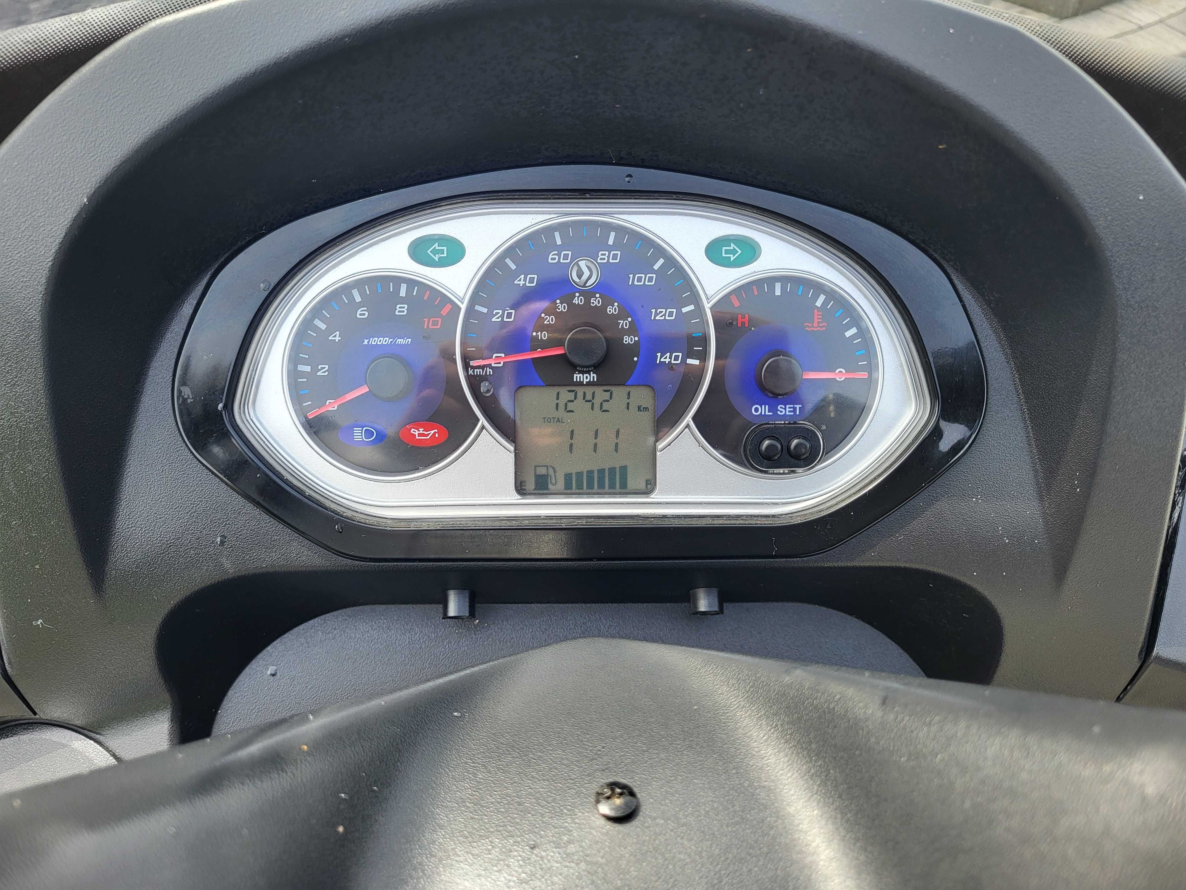 SYM Joyride 125  Biiały, mały przebieg