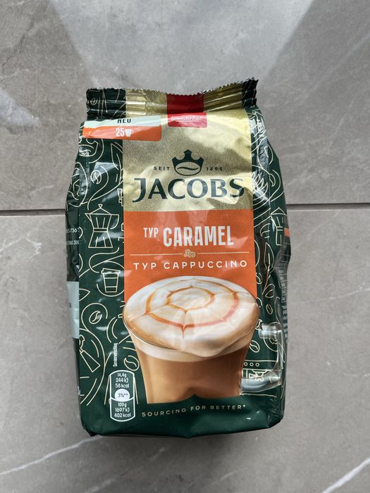 Niemieckie cappuccino jakobs karmel 360g