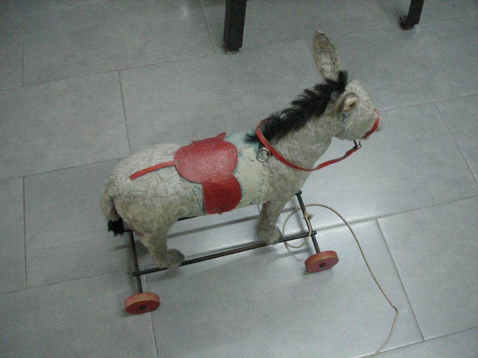 Burro brinquedo antigo ano 1940