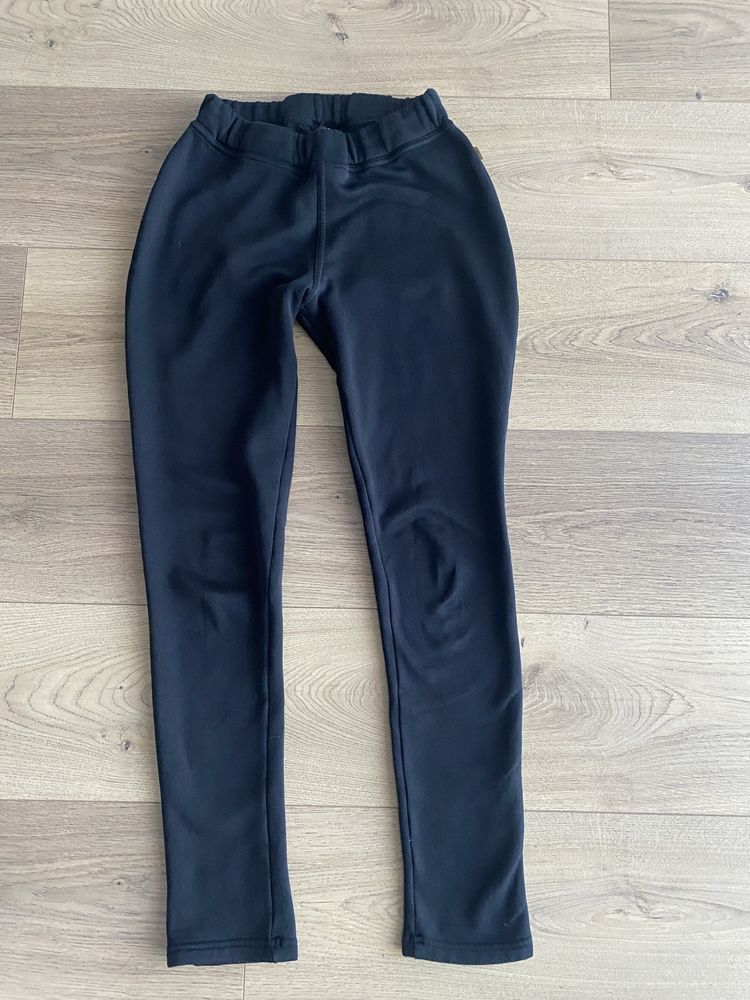 Czarne legginsy ocieplane 4F r. XS