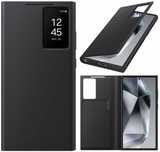 Etui z klapką Samsung do Galaxy S24 Ultra Smart View Wallet czarne