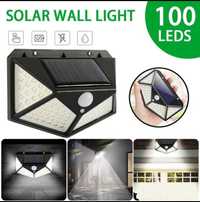 Luz exterior solar 100 LED's