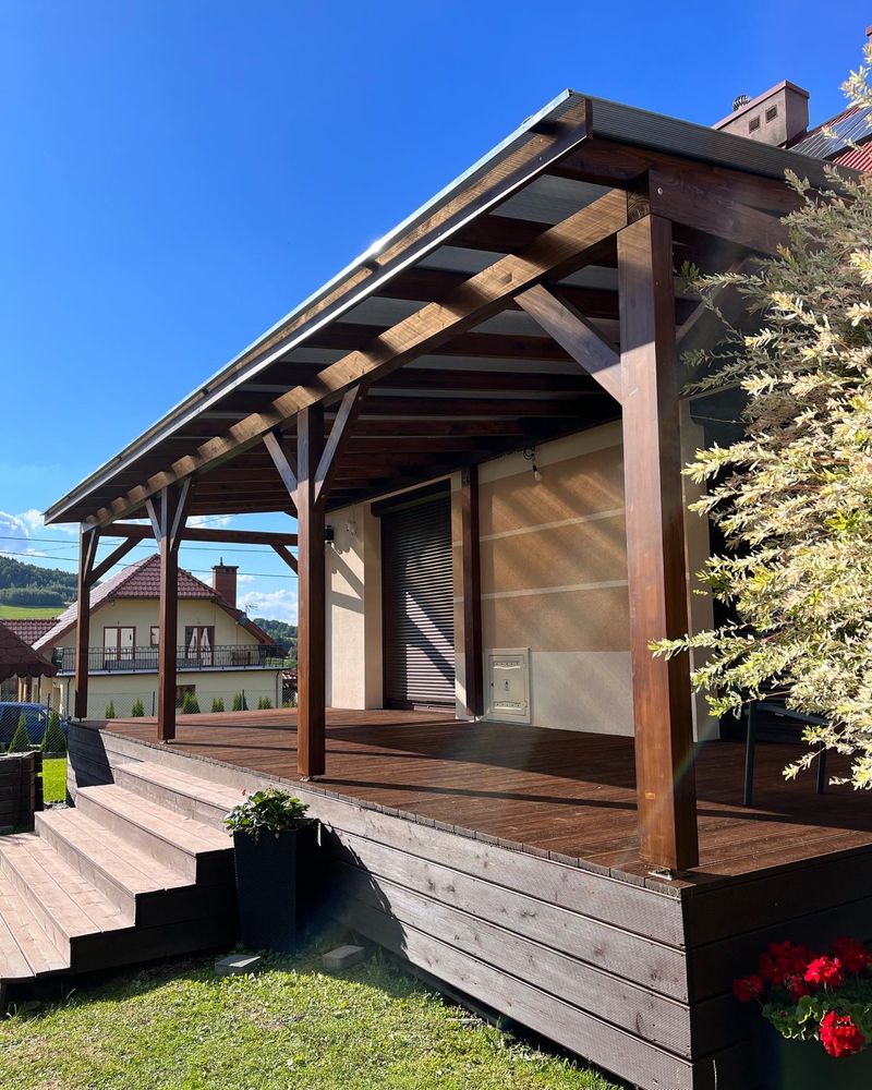 Zadaszenie tarasu pergola patio