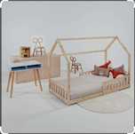 Cama Montessori criança