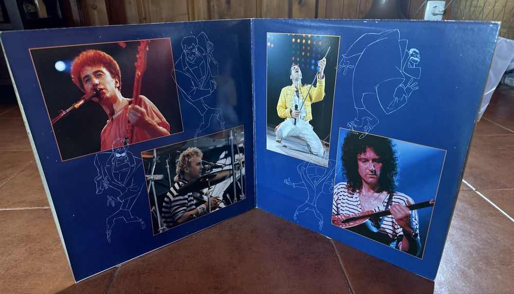 LP duplo vinil “Queen Live at Wembley 86”