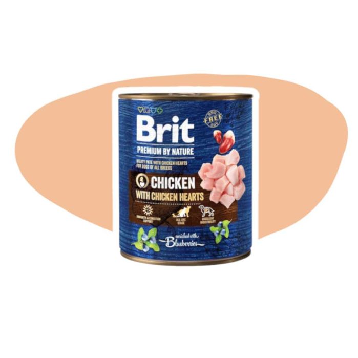 Brit Premium by Nature Mix smaków 6x800g Karma mokra