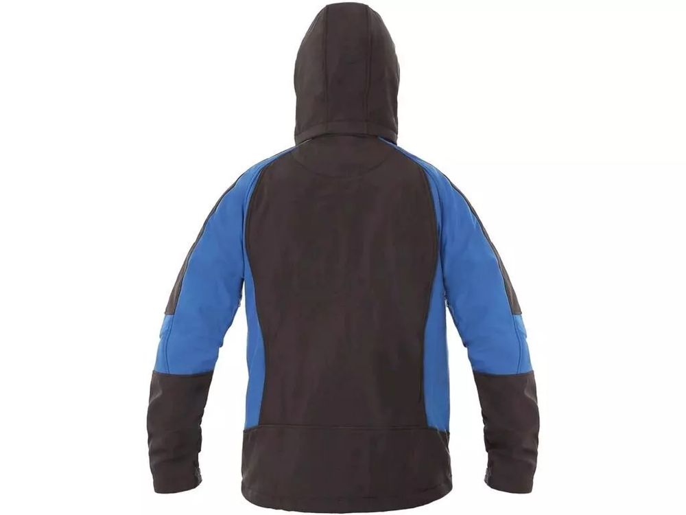 Чоловіча куртка CXS SACRAMENTO softshell, серо-синяя
