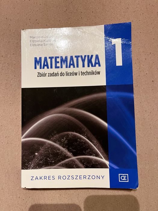 Matematyka 1, zbiór zadań, Pazdro, zakres rozszerzony
