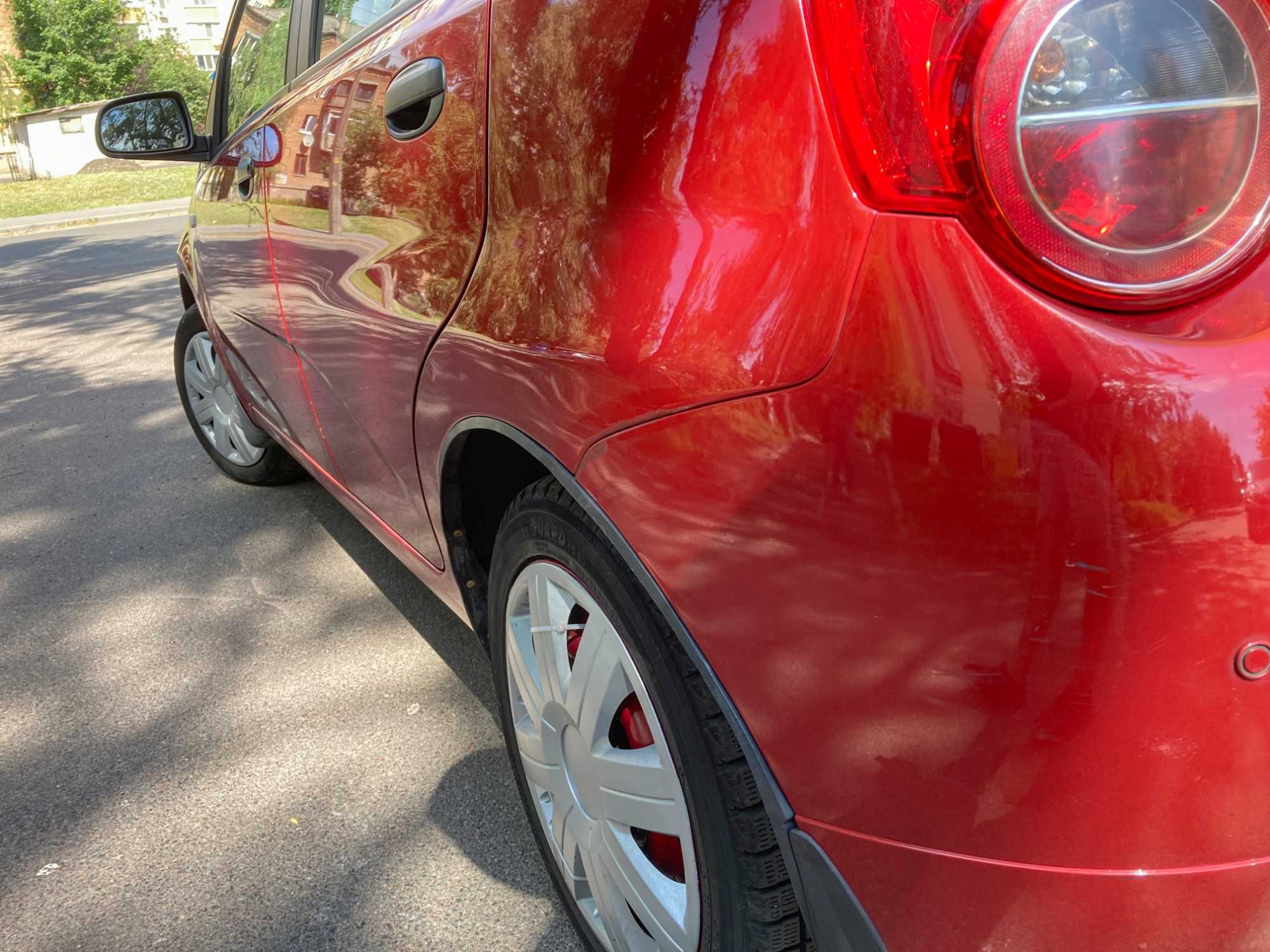 Шевроле Авео. Автомат. T255 Червона. CHEVROLET AVEO 2010 рік. Класна