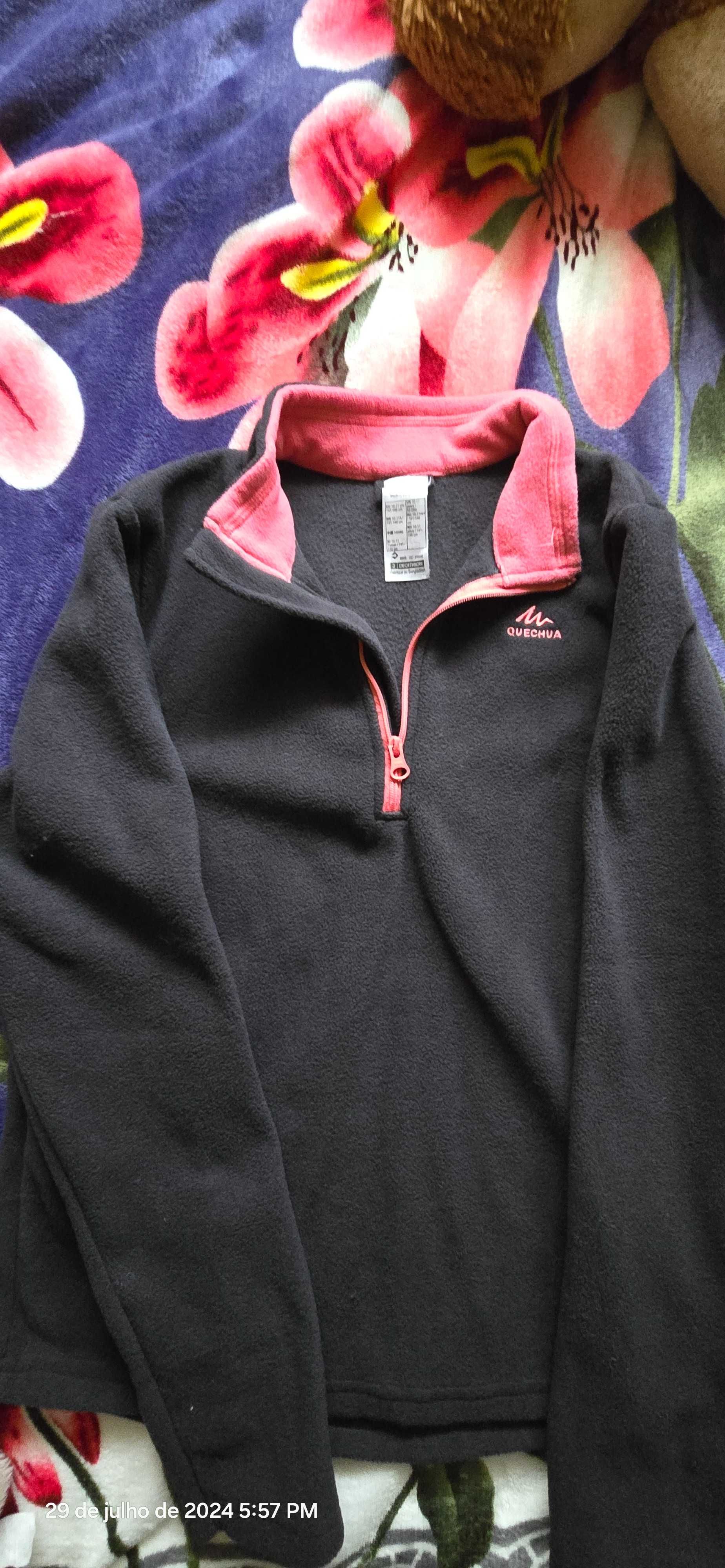 camisola polar quechua criança - 10/11 anos