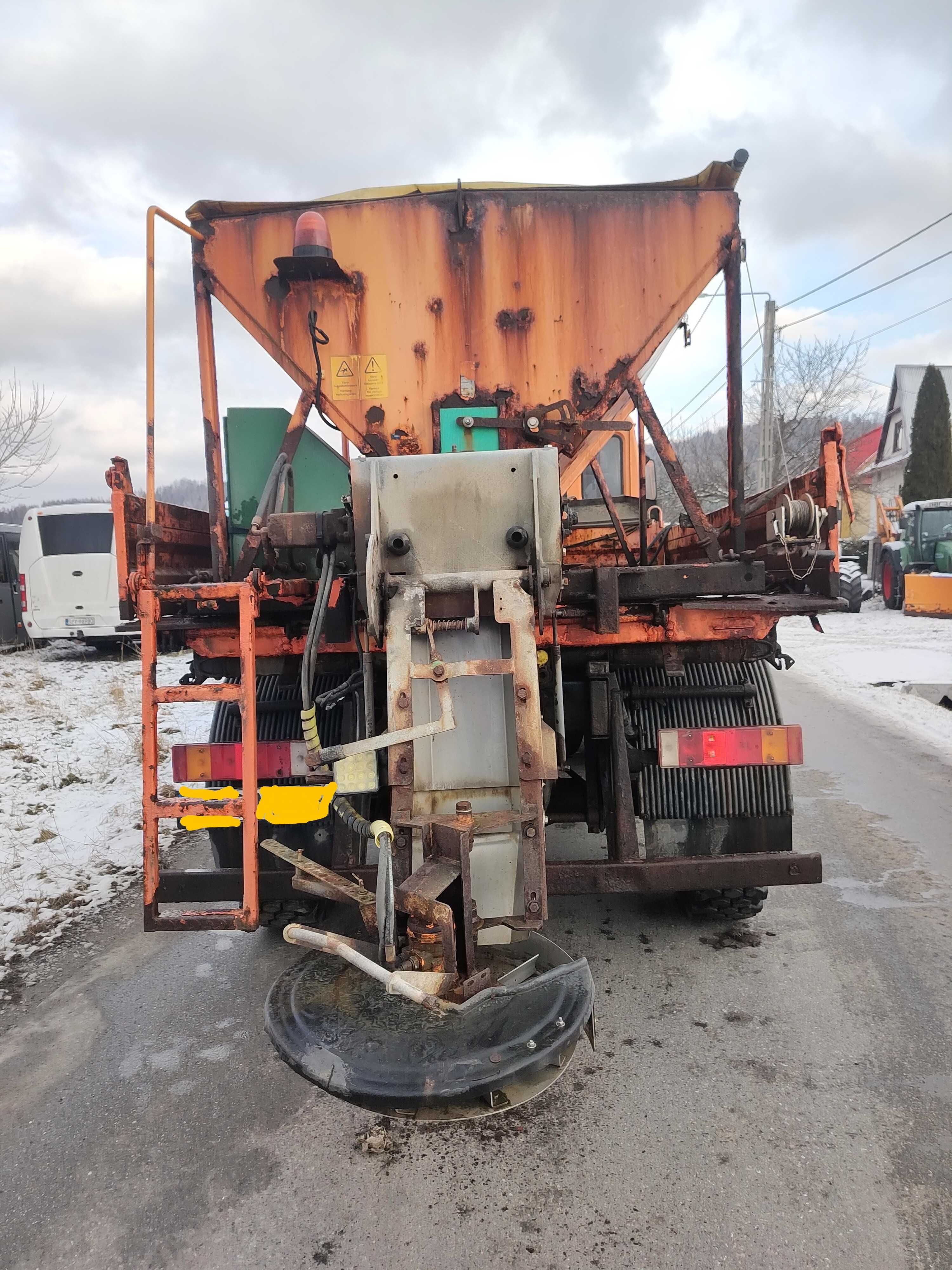 MAN 10.220 4x4 2004r  specjalny zimowe utrzymanie dróg pług piaskarka