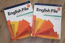 dwa podręczniki English File 4th edition. Upper-Intermediate