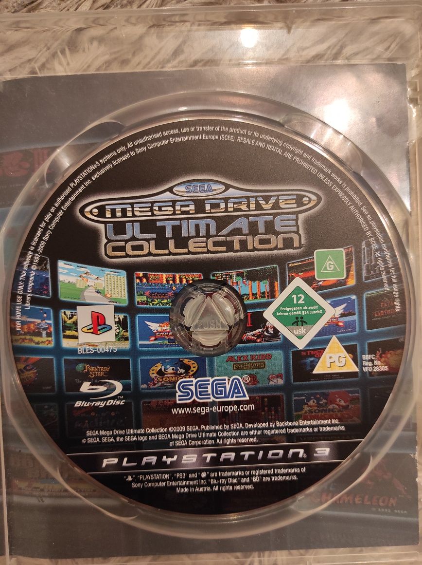 SEGA MEGA DRIVE ultimate collection PS3 PlayStation
