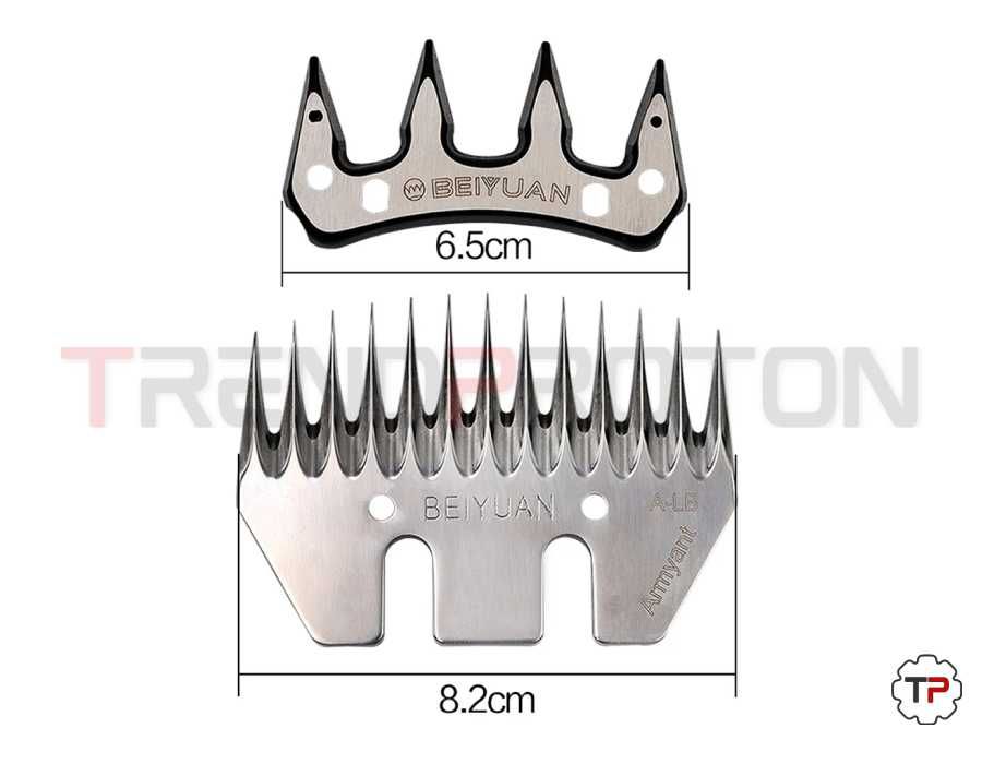 Lâminas p/ Tosquiadora - par c/ 4 e 13 Dentes