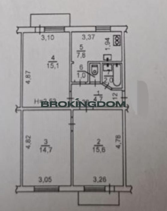 Продаж 3к квартири по вул Соломьянська 32