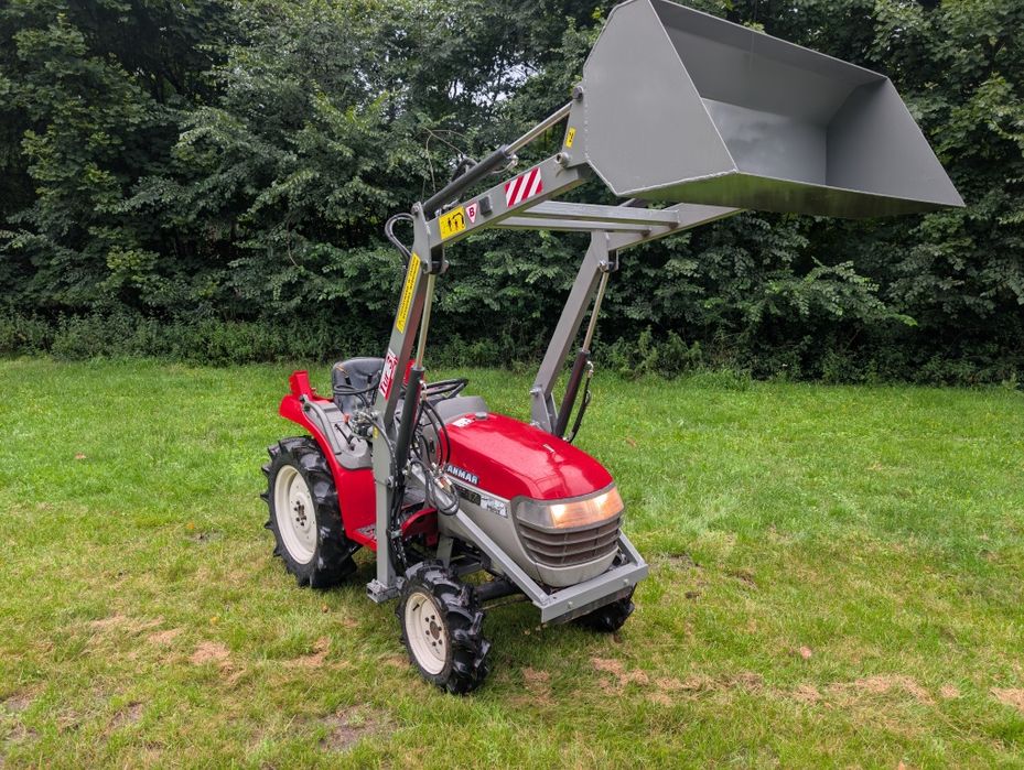 Traktorek YANMAR AF17 KM TUR Rewers Wspomaganie 4X4 Kubota ISEKI
