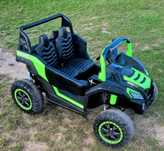 Autko na akumulator MEGA Buggy ATV Racing 4x4 Zielony 24V 21Ah