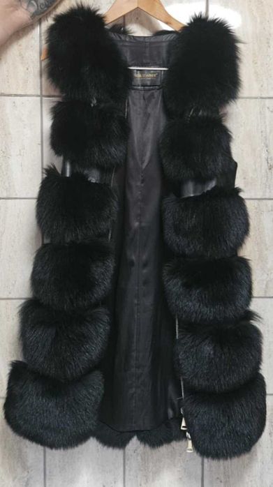 Futro kamizelka długa iDil LEATHER EXCLUSIVE