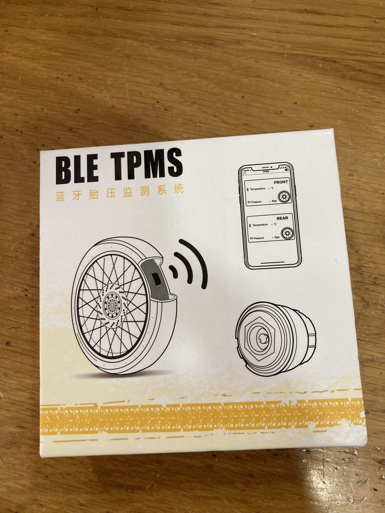 Sensores sensor pneus moto mota Ble TPMS - Novo