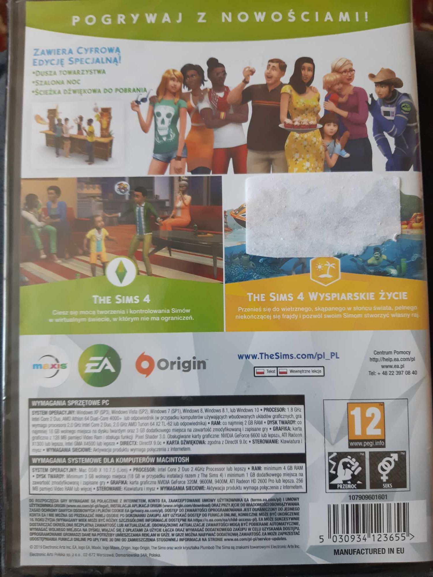 The Sims 4 Zestaw z dodatkiem "Wyspiarskie życie" PL gra na PC