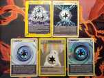 5 energias incolores Cartas Pokémon