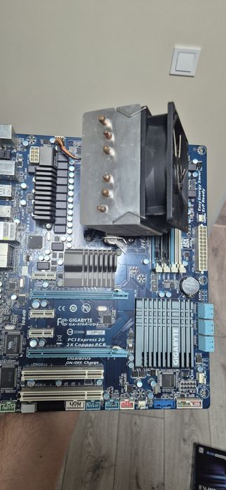 Продам материнку з процессором і оперативкою 8 gb