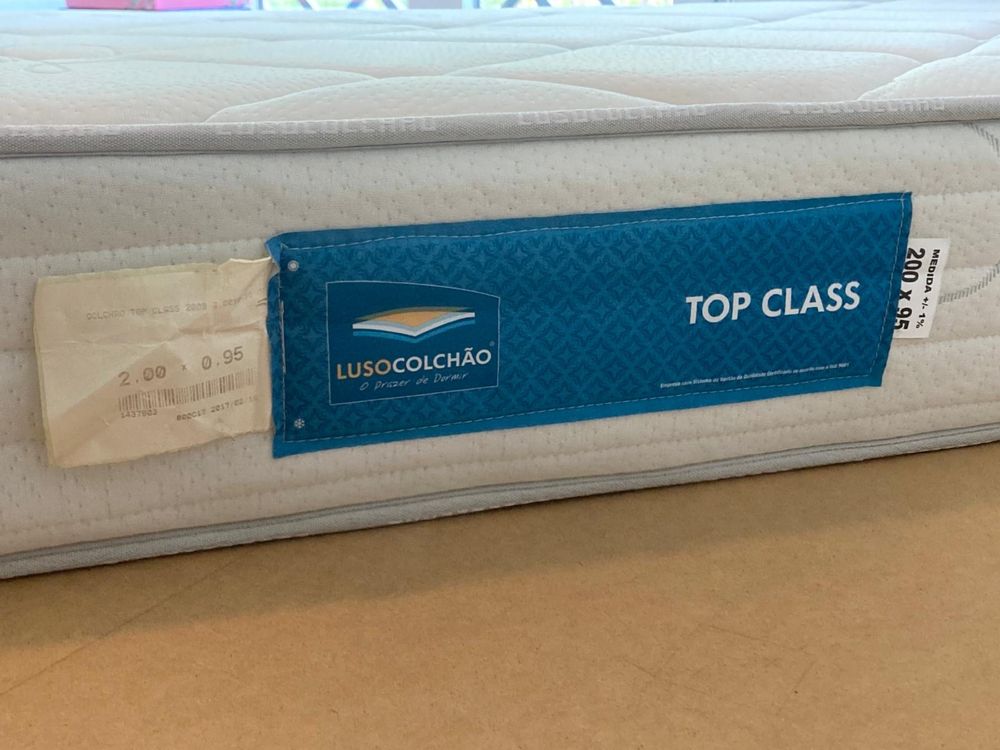 Colchão individual Lusocolchão Top Class 95x200