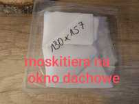 Moskitiera na okno dachowe przeciw owadom
