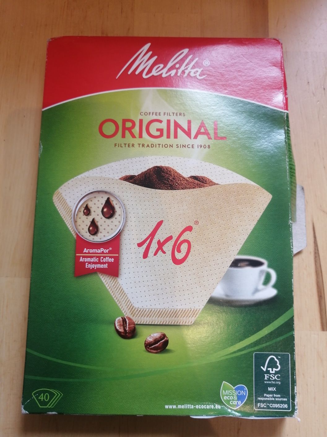 Filtry do kawy Melitta 40szt.