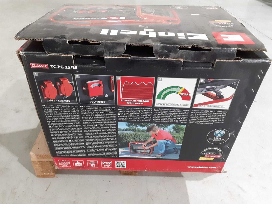 Gerador a gasolina TC-PG 25/1/E5 EINHELL