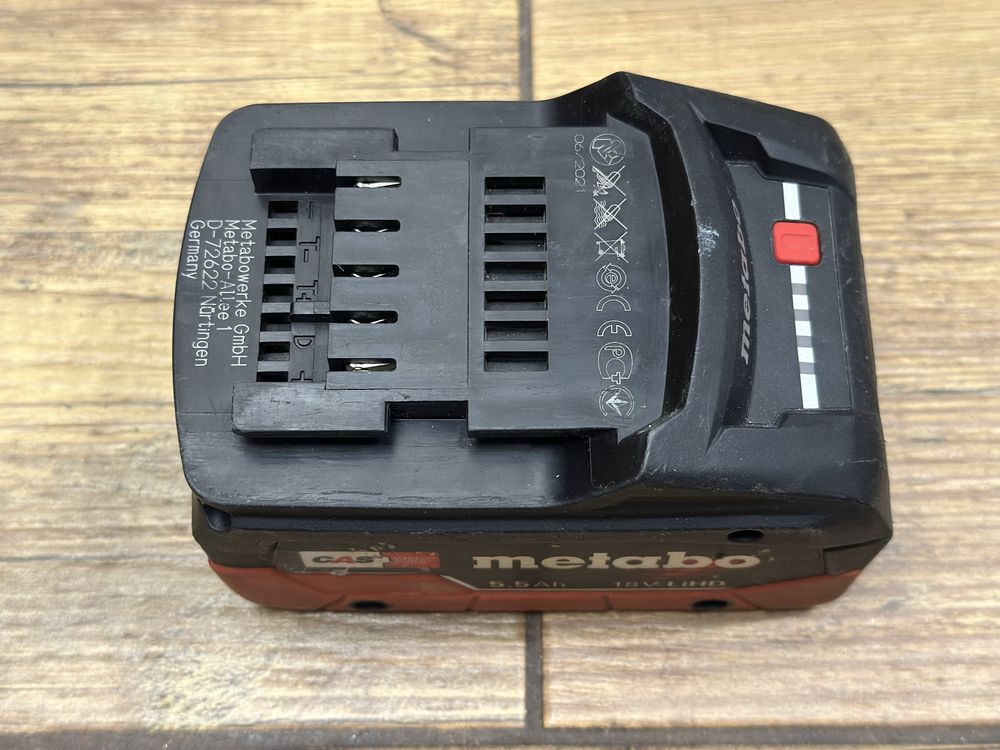 Akumulator, bateria Metabo 5.5 Ah 18V