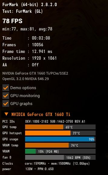 Компьютер GTX 1660 ti, i5 9400f