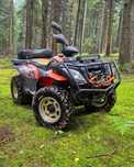 Quad Linhai 300 4x4 (zarejestrowany) +pług