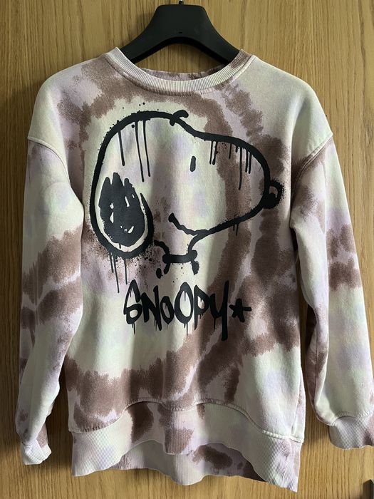 Bluza Snoopy, H&M, kolekcja Peanuts, rozmiar 134/140
