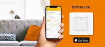 Акція ! Сенсорний програмований терморегулятор Wi-Fi TERNEO SX