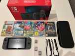 Nintendo Switch V2 zestaw z grami