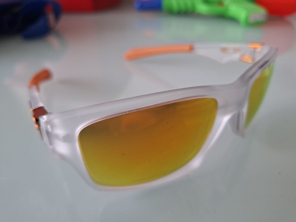 Oculos Sol Oakley Jupiter Squared Polarized Tamanho Criança