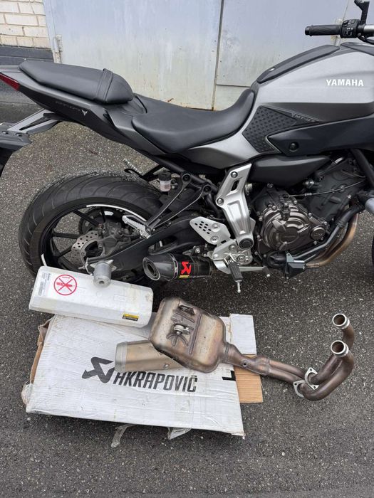 МТ07 ямаха мотоцикол