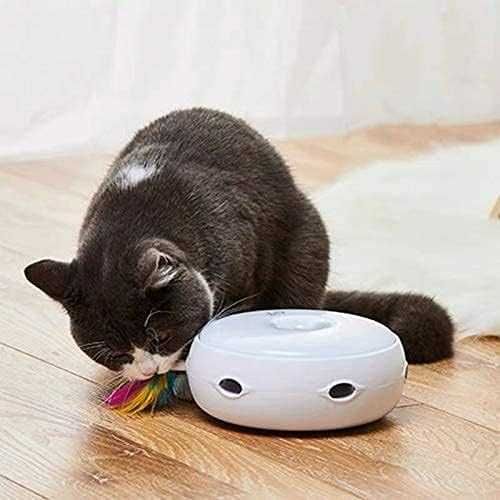 PETTOM interaktywna Elektryczna zabawka z piórkiem dla kotów