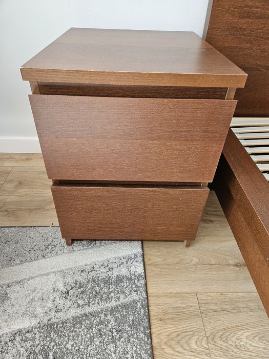 Zestaw mebli  IKEA Malm z łóżkiem