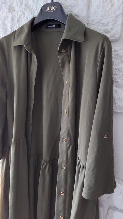 Sukienka Reserved r. S M khaki luźna