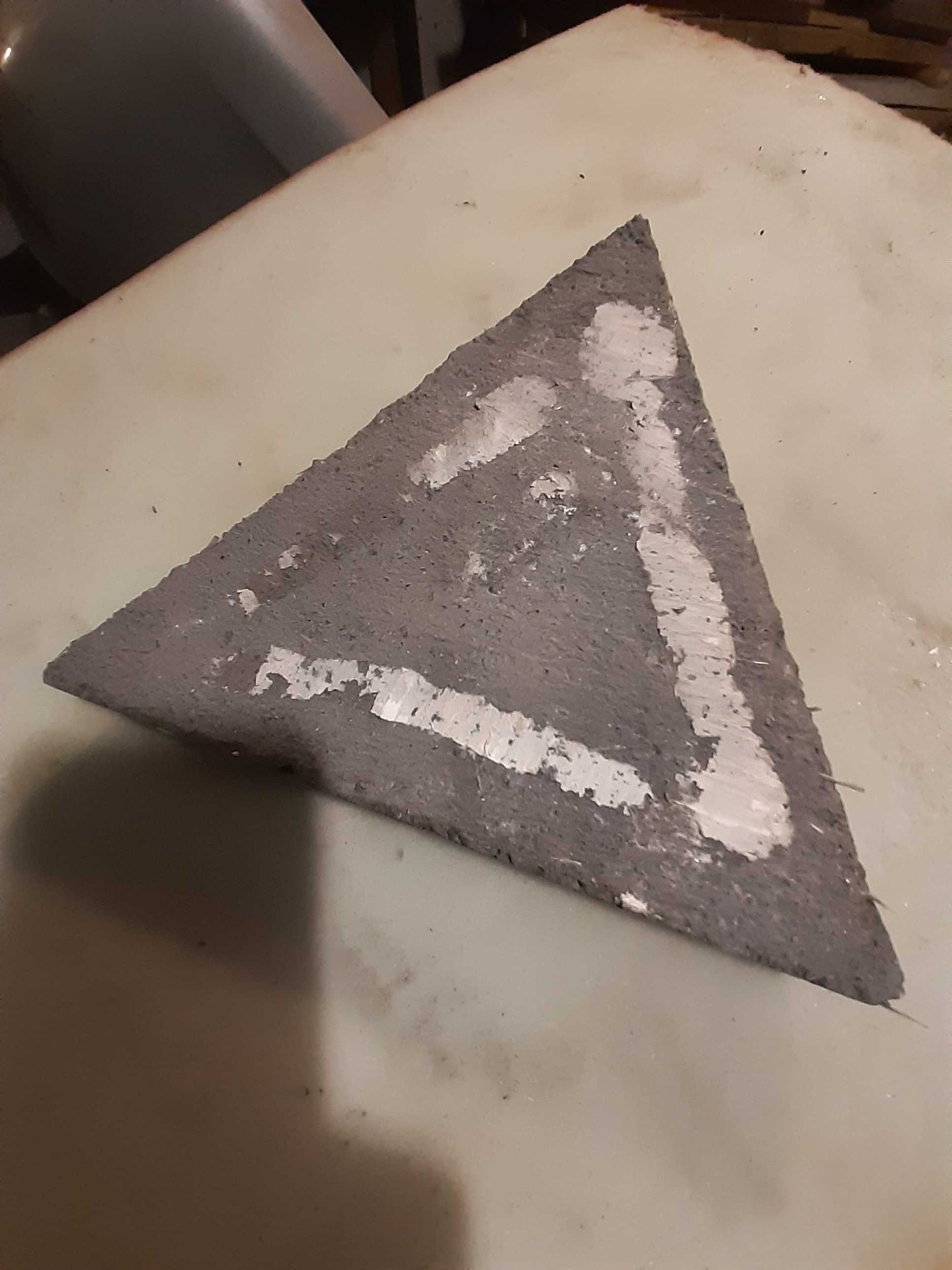 beton arch., trójkąty, płytki TRINGLE DecoPanel 20x19x3 gotowe montaż