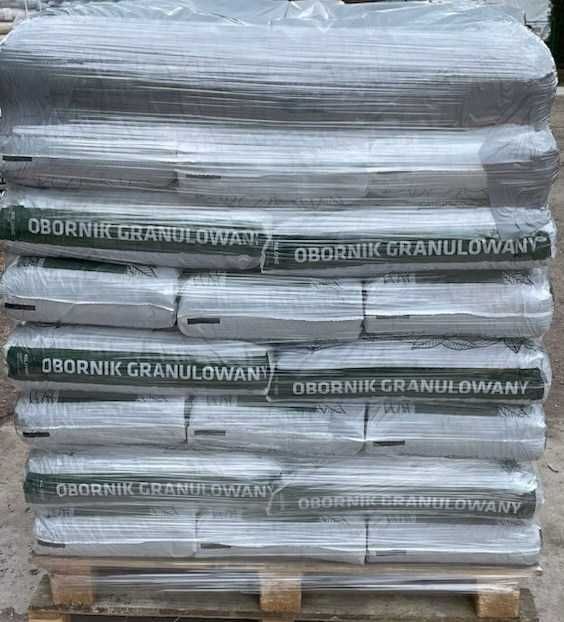 Nawóz naturalny Obornik bydlęcy granulowany 25kg ( 40 l )