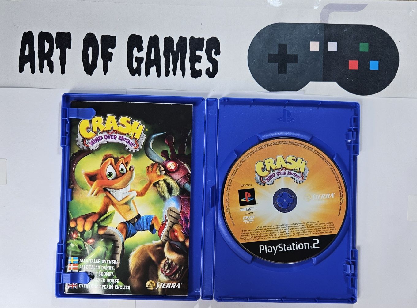 Crash Bandicoot Mind Over Mutant Ps2 Komplet ANG BDB Playstation 2